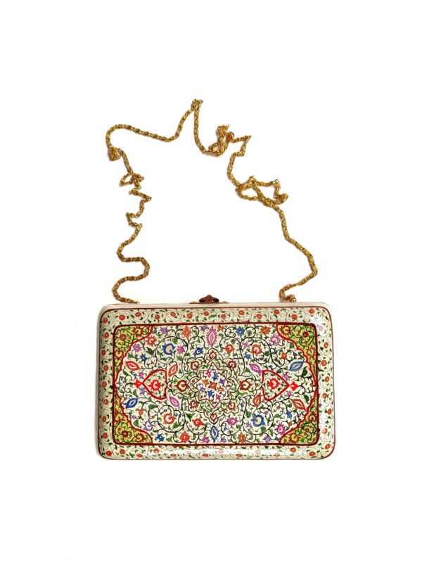 Papier-Mâché Clutch Bag