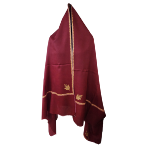 Rich Maroon Pashmina Shawl