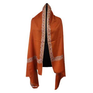 Rich Orange Pashmina Shawl