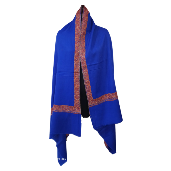 Vibrant Blue Pashmina Shawl