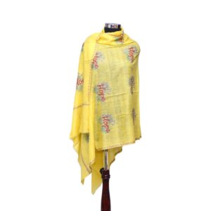 Vibrant Yellow Pashmina Shawl