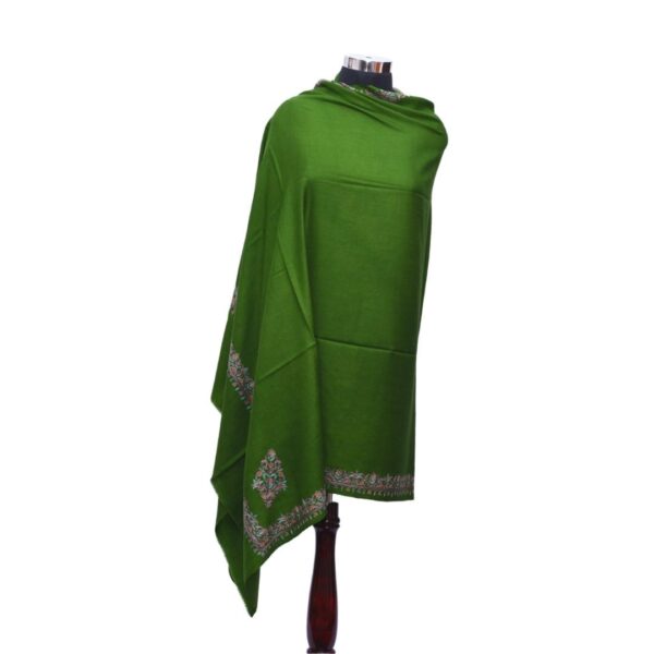 Rich Green Pashmina Shawl