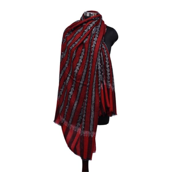 Vibrant Red Pashmina Shawl
