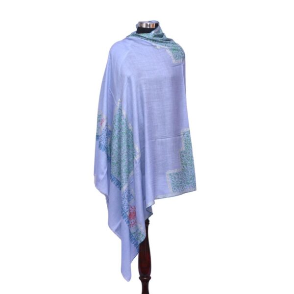 Light Blue Pashmina Shawl