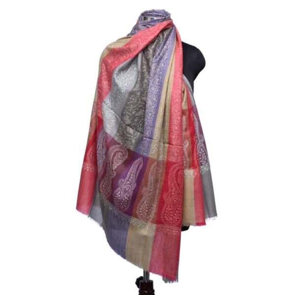 Multi-Coloured Pashmina Shawl