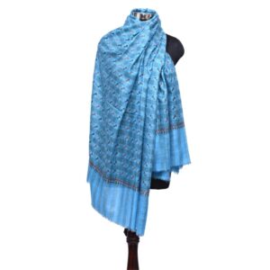 Light Blue Pashmina Shawl
