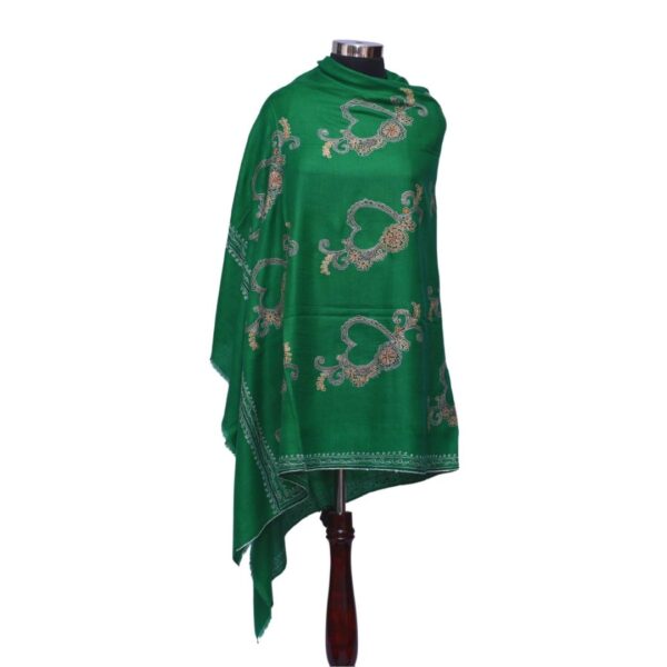 Vibrant Green Pashmina Shawl