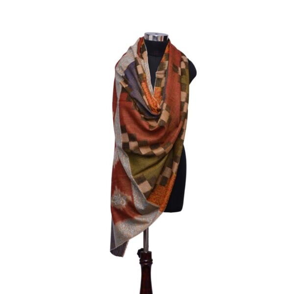 Earthy Tones Pashmina Shawl
