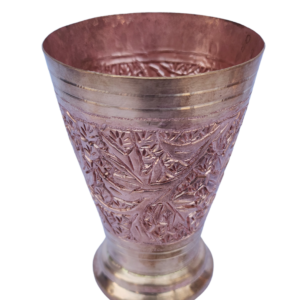 Royal Kashmiri Conical Copper Glass – A Blend of Tradition & Elegance