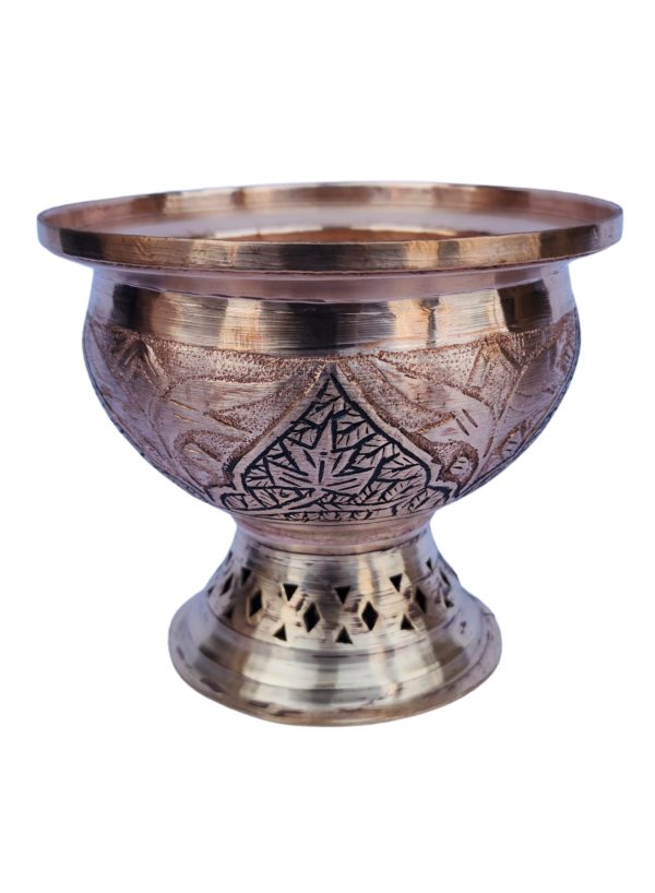 Royal Kashmiri Copper Serving Bowl – A Blend of Tradition & Elegance