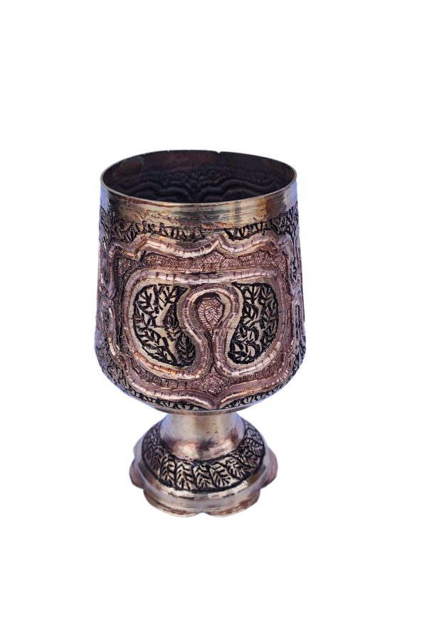 Unique Kashmiri Copper Glass