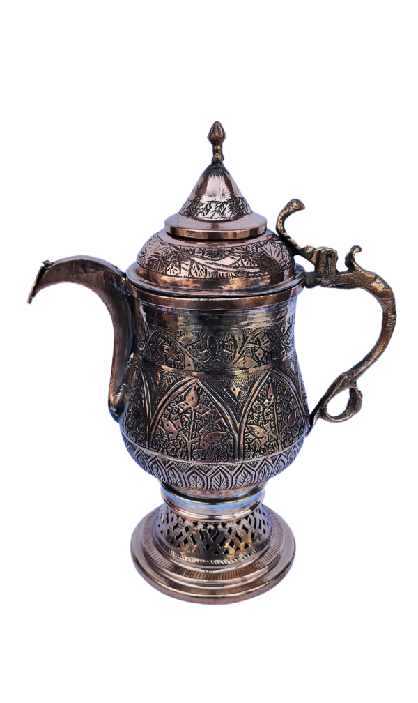 Royal Kashmiri Small Samovar – A Timeless Tea Brewing Masterpiece